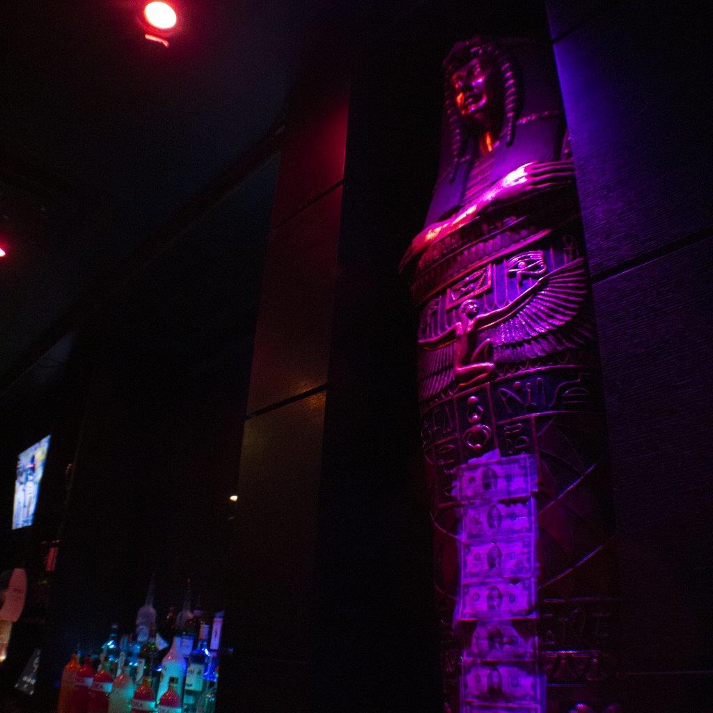 strip club bar wall